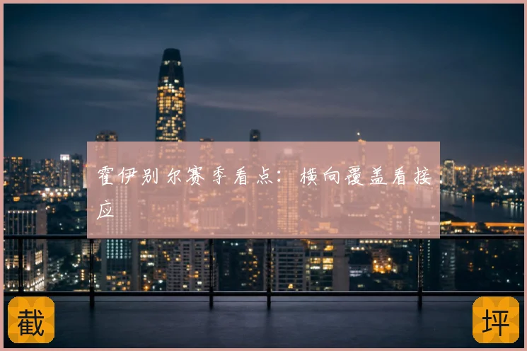 霍伊别尔赛季看点：横向覆盖看接应